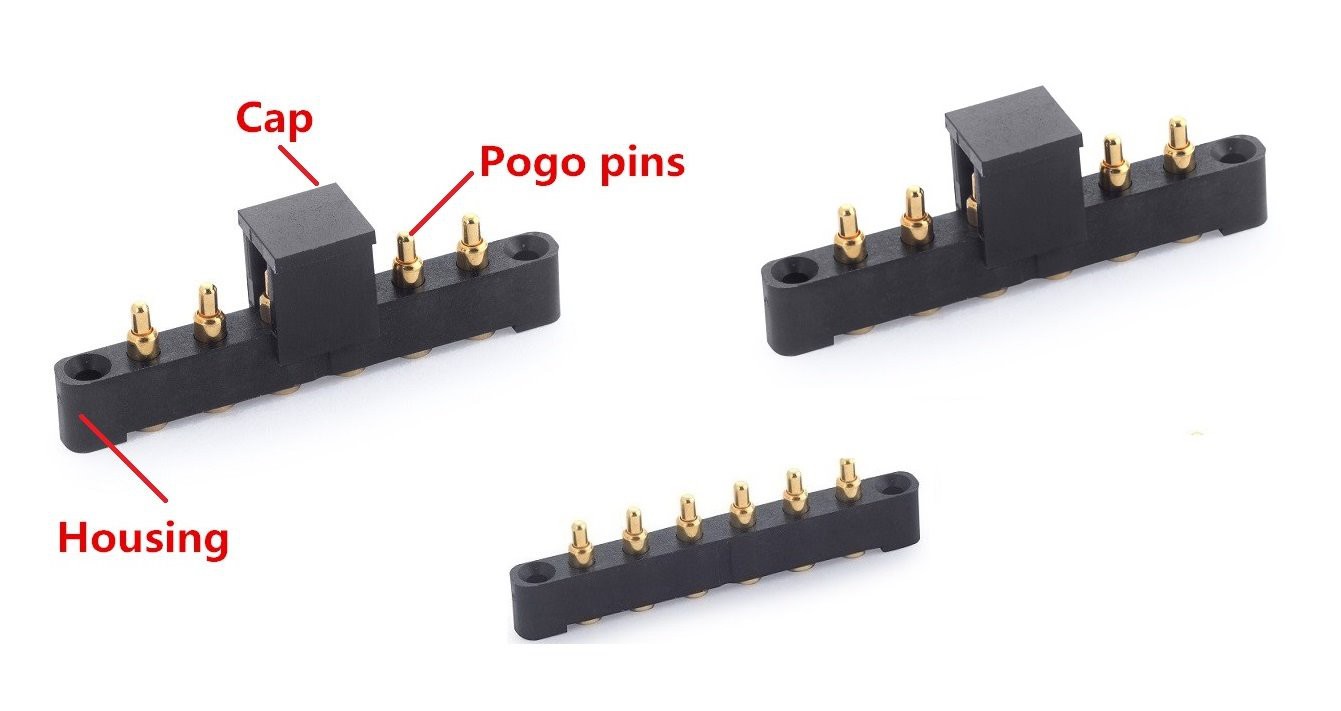 Pogo Pin 6Pin pogo pin connector