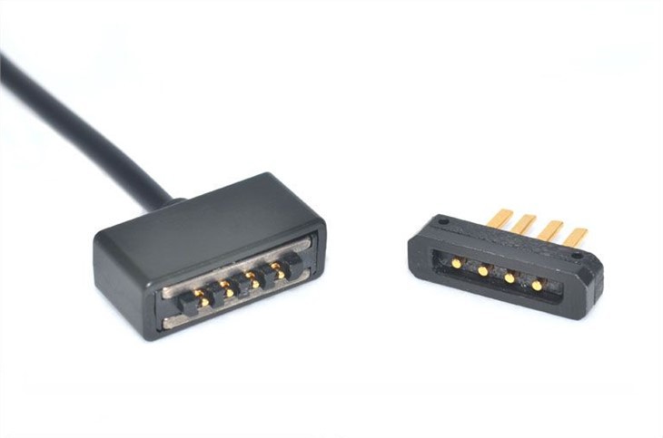 4 Pin Magnetic Pogo Pin Connector