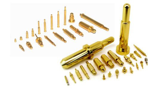 Материалы и покрытие штифтов Spring Pogo