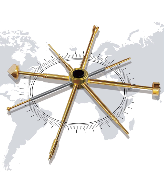 Сильноточный подпружиненный штифт Pogo